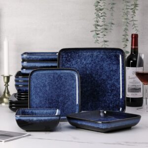 Zestaw Lavato Lazio Blue dla 4 osób 16 elementów